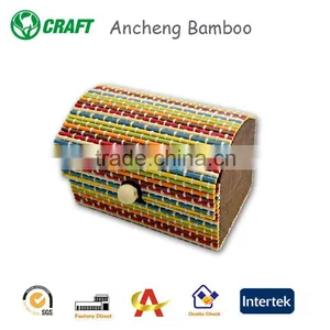 Eco-friendly Bamboo Ornament Ring Box on Hot Selling thumbnail-2
