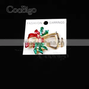 Fashion Jewelry Charming Chirstmas Candle Lamp Pin Brooch Gold Plated Party Gift Promotion Apparel Accessories thumbnail-3