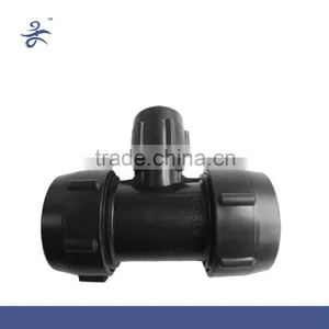 Greenhouse Irrigation T Type PVC Pipe Fittings thumbnail-1