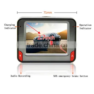 1080P 140-degree Motion Detection Night Vision Novatek 96220 Chipset Car DVR Black Box thumbnail-5