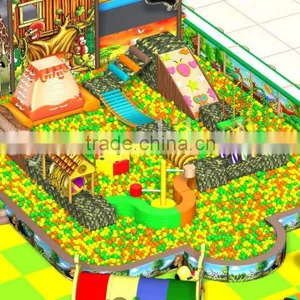 Exciting Jungle Adventure Indoor Playground/Large Size Commercial Jungle Theme Amusement Park thumbnail-5
