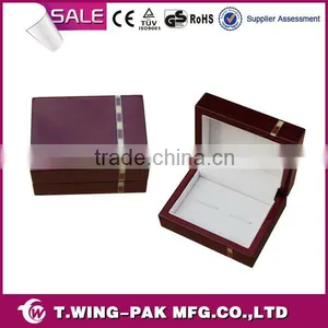 Custom Made Wooden Cufflink Box thumbnail-1
