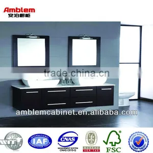 2014 Wholesale America Style Custom Made Commercial Bathroom Vanities (High Quality With Warranty) thumbnail-1
