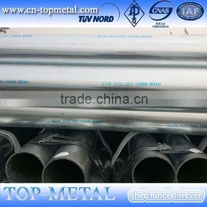 Erw Round Hot Dipped Galvanized Black Steel Pipes thumbnail-2