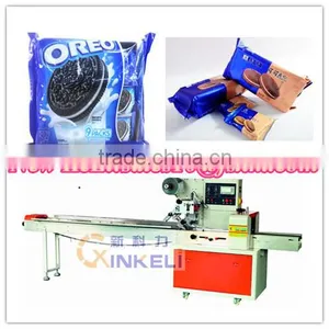 Nougat Sanwich Biscuit Flow Packaging Machine thumbnail-2