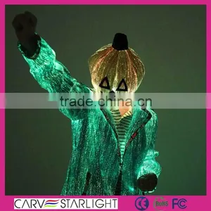 2015 Fashion Fiber Optics Holloween Decorations Pumpkins thumbnail-5