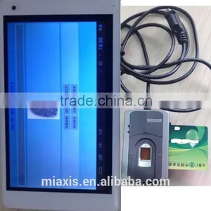 Biometric Time Clock of FTP604 Android Tablet PC With Fingerprint Identity Card Reader Sm2D thumbnail-1