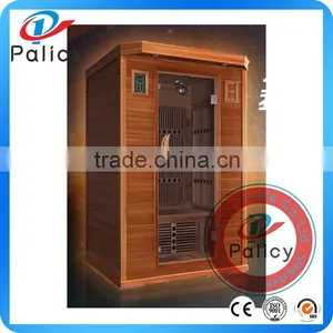 Martmak Modern House Design 2 People Capacity Far Infrared Sauna With Computer Control Panel thumbnail-3