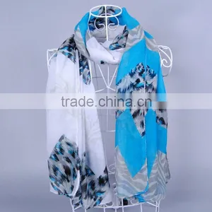 Women Fashion Pattern Scarf Voile Scarves 180*90 Pashmina thumbnail-3