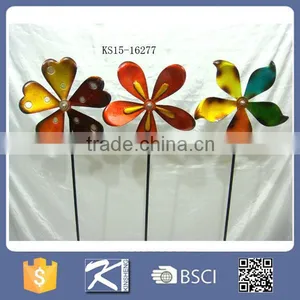 2016 Spring Garden Rolling Flower Metal Decorative Stake thumbnail-4