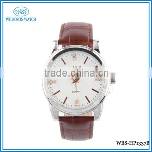 Fashion Leather Lady Casual Silver Watch thumbnail-2