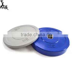 Solid Rubber Bumper Plate for Weightlifting thumbnail-1