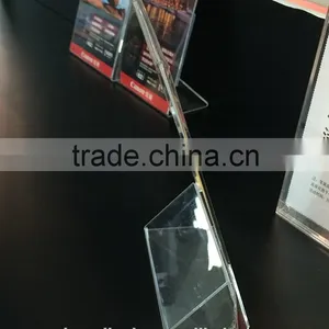 2016 Hot Wholesale Acrylic Tabletop Sign Holder, Menu Holder, Card Holder thumbnail-5