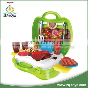 Kids Bbq Grill Set Toy Barbeque Toy Kitchen Toys With EN71, ASTM, HR4040, 14P Test Report thumbnail-2