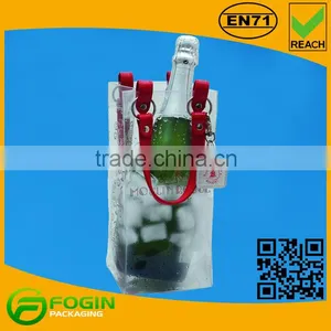Hight Quality New Products Cooler Bag for Wine With Leather Handle thumbnail-2