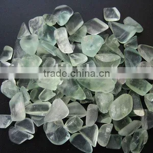 Medium Green Fluorite Crystal Tumbled Stone thumbnail-1