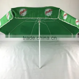 110cm Radius Hot Sale Beach Umbrella,160G Polyester Stripe Beach Umbrella,advertising Beach Umbrella thumbnail-2
