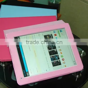 China Manufacturer Universal Folding Folio Original 9.7 Inch Tablet pc Leather Case for Cube U9GT5 / PIPO ETC thumbnail-1