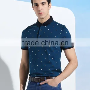 Men's Casual Bussiness Short Sleeve Cotton POLO Drops Shirts thumbnail-1