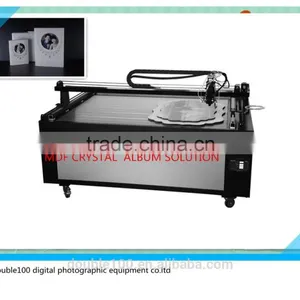 Auto Making Crystal Liquid Glue Dispansing Photo Album Cover /frame Machine thumbnail-1