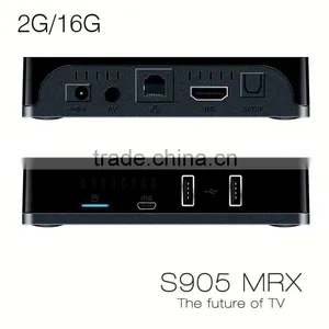 Smart tv Box With Kodi 15.2 Excellent 4K Output Amlogic S905 Quad Core Google Android 5.1 tv Box MRX 2G 16G thumbnail-5
