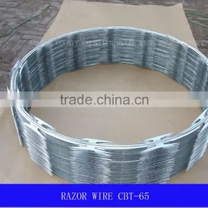 HOT-DIPPED GALVANIZED RAZOR WIRE CBT-65, BTO-22 thumbnail-1