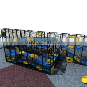 Outdoor Children Playground Climb Structure Equipment for Preschool Kids thumbnail-4
