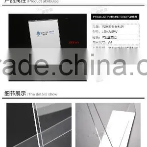 Logo Printed Promotional Acrylic Menu Holder for Bars or for Restaurant thumbnail-5
