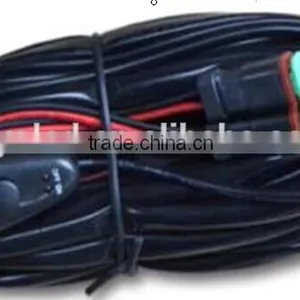 Professional Manufacture Car Led Light Wire Harness Assembly With Relay and Switch Wire Harness Assembly thumbnail-5