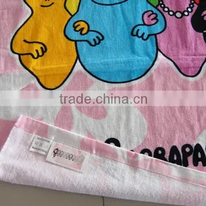 Lovely Cartoon Barbapapa Family Beach Towel/cartoon Printed Home Beach Towel Quality Choice thumbnail-3