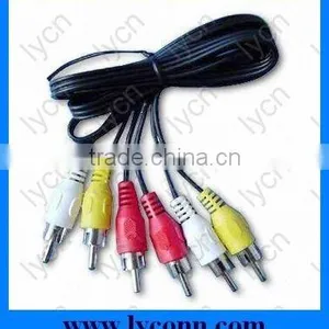 Audio Cable With 3RCA Cable Assembly thumbnail-1