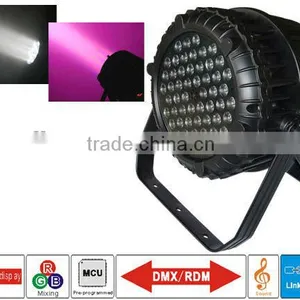 54pcs 3W 54X3W RGBW LED PAR Light/LED Par Can thumbnail-1