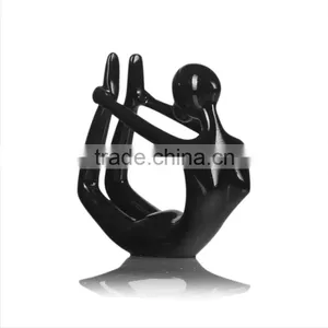 Dancer Character Art Sculpture Ornaments Resin Yoga Dancer Animation Model Model Prototype thumbnail-1