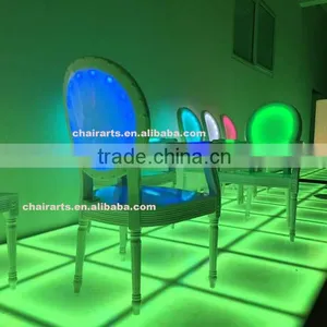 Commercial Use Led Acrylic Light Up Chairs thumbnail-3