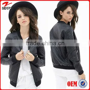 Leather Jacket For Women Leather Jackets Fashion Winter Jackets Argyle Faux Leather Jackets For Women Sportive Jackets thumbnail-1
