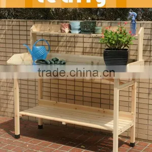 LEAFFY-Wooden Potting Table thumbnail-1