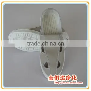 White/brown/ Black Hospital PVC Sole Esd Footwear thumbnail-3