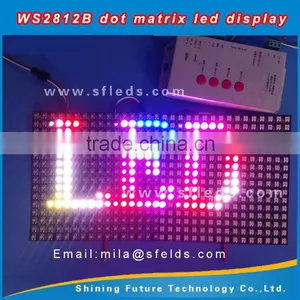 P10 Flexible LED Matrix Display Panel Ws2812/ws2812B/sk6812/APA102 thumbnail-1