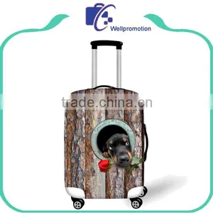Colorful Custom Polyester Travel Luggage Cover Protector thumbnail-1