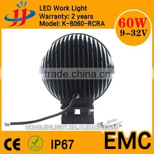 China Manufacture 8inch 60w Crees Led Work Light for 4WD 12v off Road Led for SUV ATV Jeep thumbnail-3