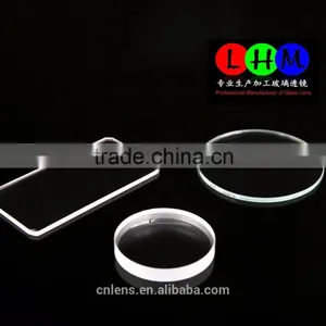 Double-sided Polishing Glass Lenses Polished Glass Lens Window Glass Sheets K9 Flat Glass Sheets thumbnail-2