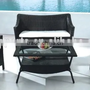Rattan Garden Table Furniture Set thumbnail-1