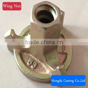 Ductile Iron Galvanized Formwork Wing Nut D12/D15/D20 For Construction thumbnail-2