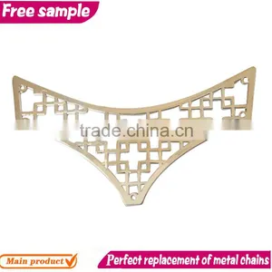 Elegance TPU Material Y Shape Fake Gold Color High-heel Chain thumbnail-1