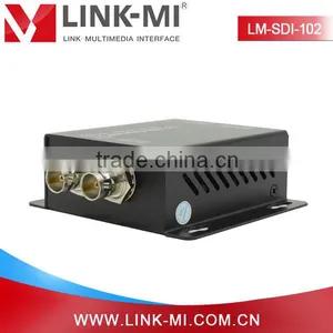 LINK-MI LM-SDI-102 2.97Gbps Data Rates HD SDI Video Splitter 1 to 2 Over RG59 Coaxial Cable thumbnail-1
