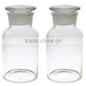 Pharmacy Apothecary Storage Jar Reagent Chemist Apothecary Pharmacist Bottle With Stopper thumbnail-1