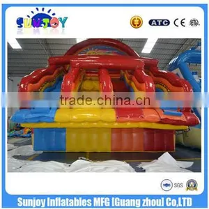 Best Selling Double Lanes Giant Inflatable Water Slide for Adult and Kids Outdoors thumbnail-1
