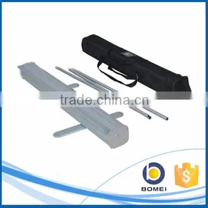 Advertising Aluminum Roll up Display Stand, Small Base Roll up Standees, Customized Exhibition Roll up Banner thumbnail-1