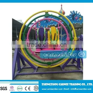 High Safety Theme Park Games 2 Seat Human Gyroscope For Sale thumbnail-1