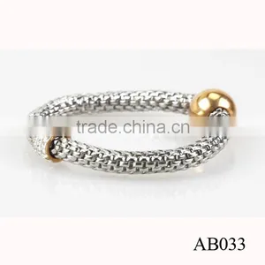 Stainless Steel Men Bead Bracelet Gold Jewelry On China Wholesale thumbnail-4